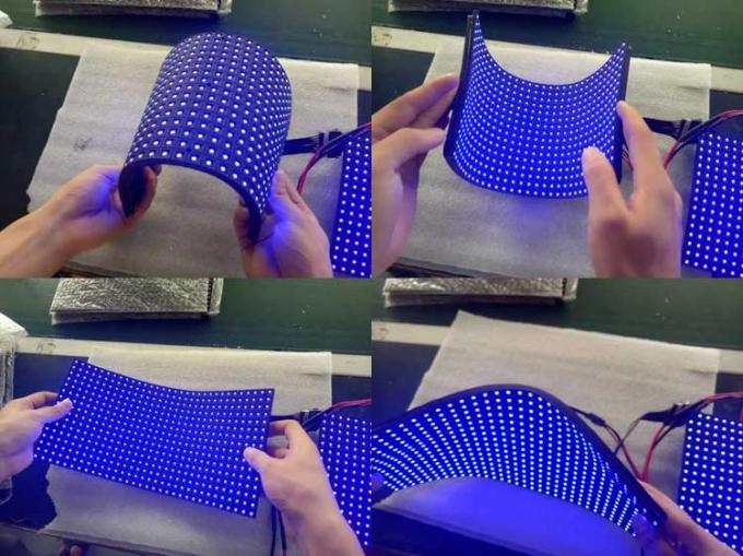 সৃজনশীল নমনীয় LED ডিসপ্লে বড় বিন্যাস বোর্ড বিজোড় প্যানেল 1